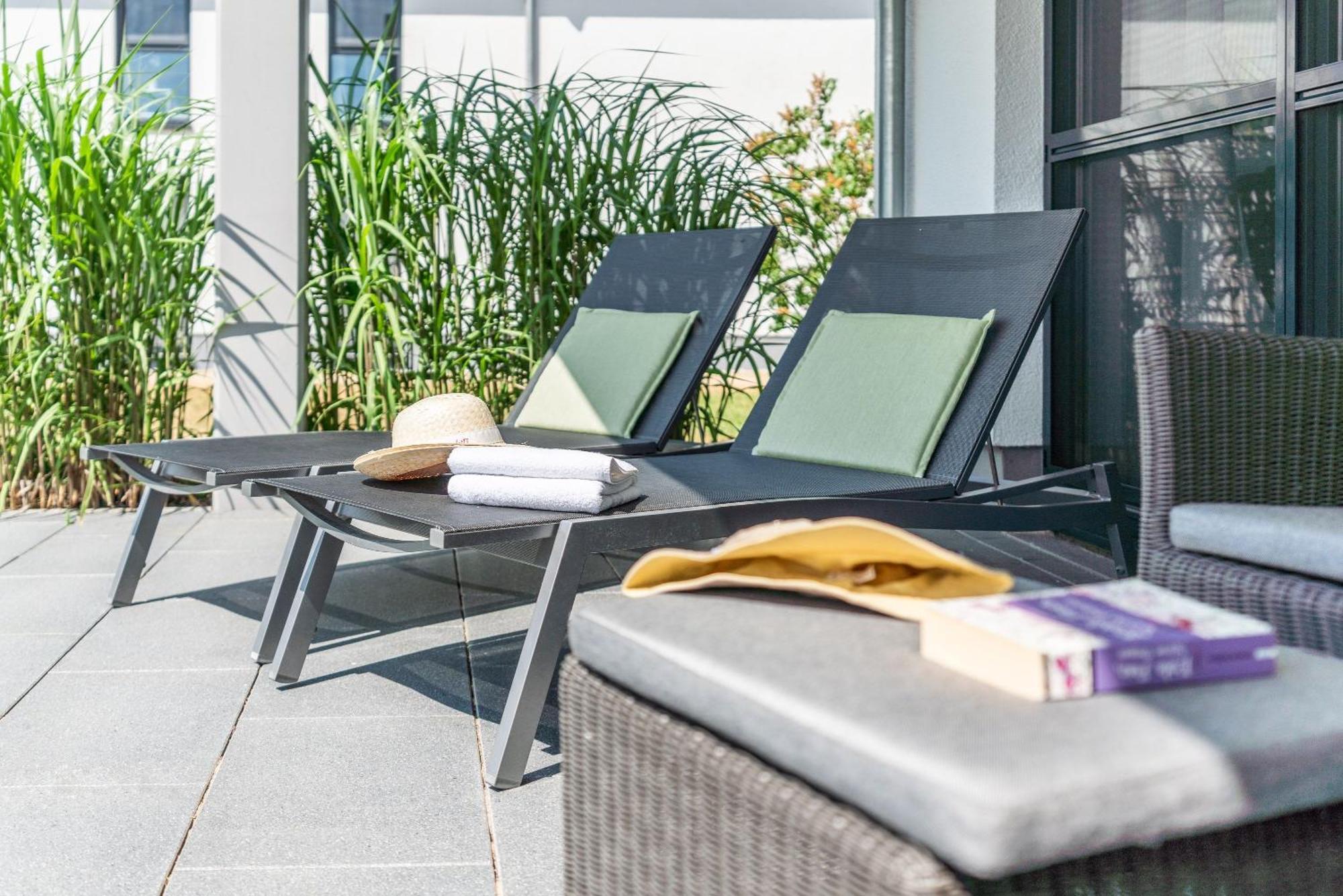 Terrassenwohnung "Inselhain" - Oase Am Haff Garz  外观 照片