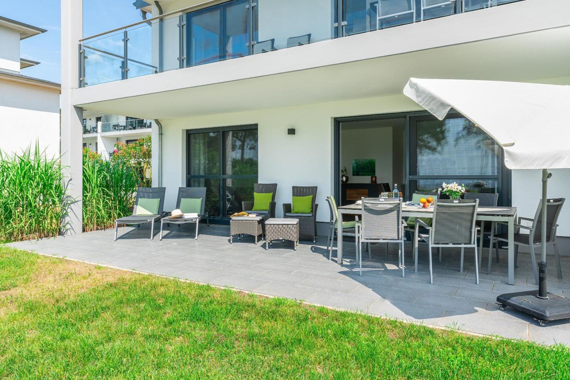 Terrassenwohnung "Inselhain" - Oase Am Haff Garz  外观 照片